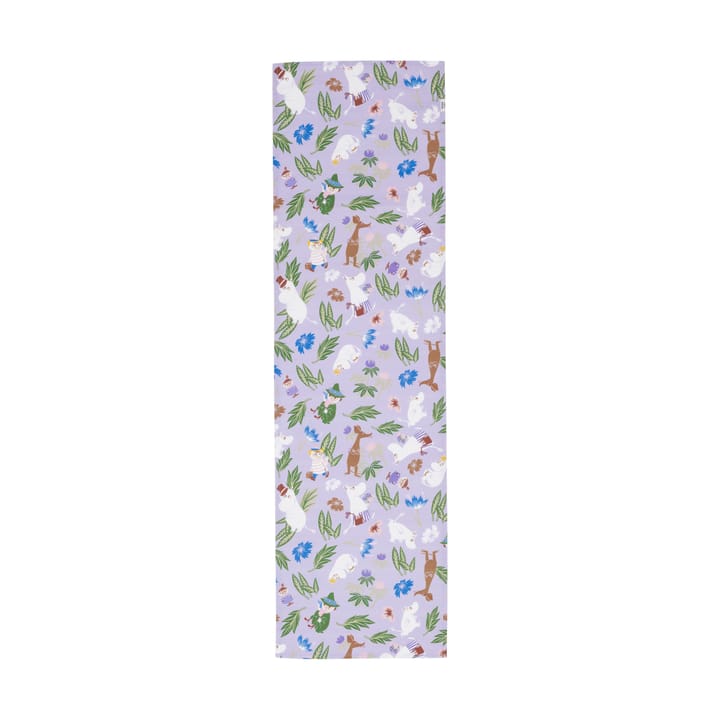 Moomin table runner 14x40 cm - Purple - Moomin Arabia