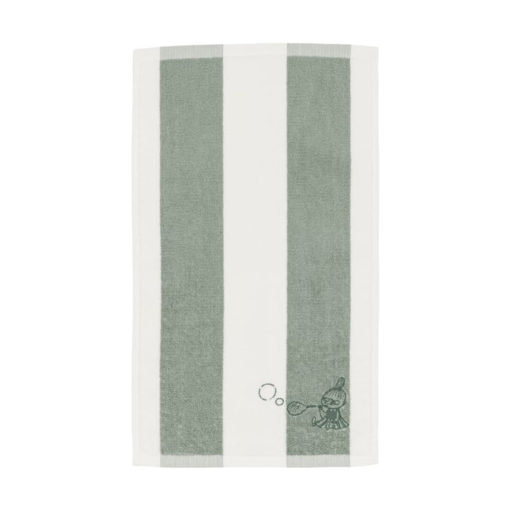 Moomin towel 30x50 cm - Little My green-white - Moomin Arabia