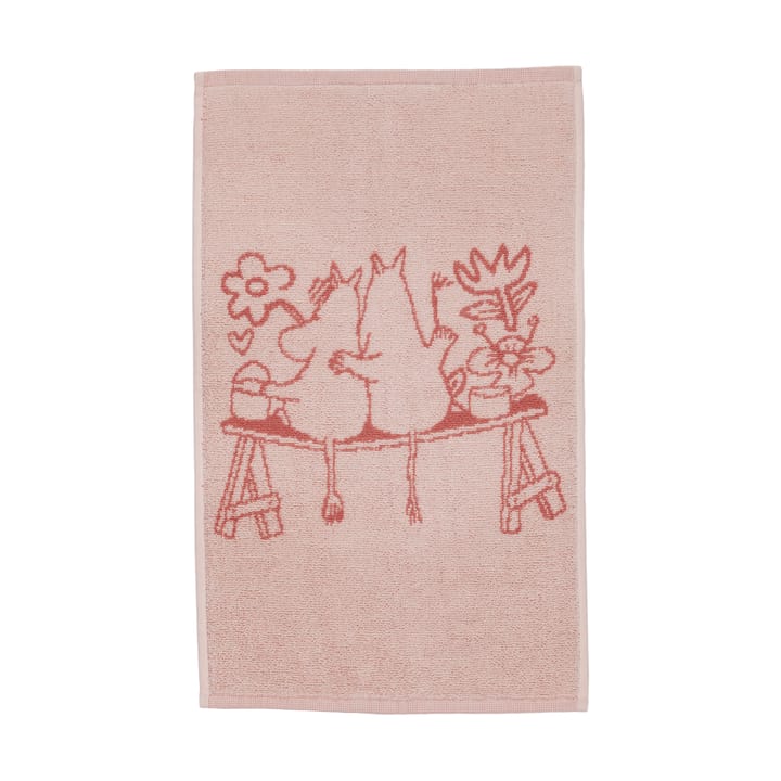 Moomin towel 30x50 cm - Love pink - Moomin Arabia