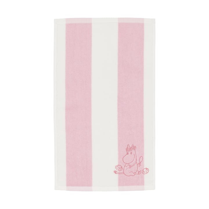 Moomin towel 30x50 cm - Seashell Rose-White - Moomin Arabia