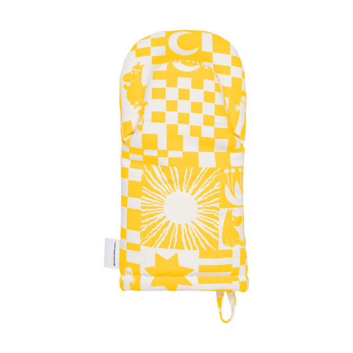 Party Moomin oven mitt 15x34 cm, Yellow Moomin Arabia