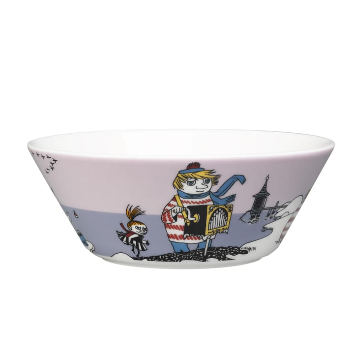 Too-ticky bowl, purple Moomin Arabia