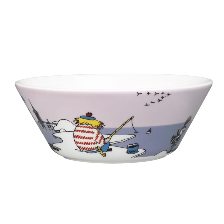 Too-ticky bowl, purple Moomin Arabia