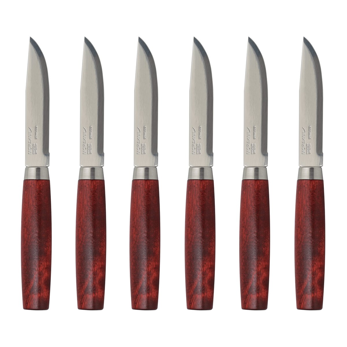 Morakniv Morakniv Classic Steak Knife 6-pack red