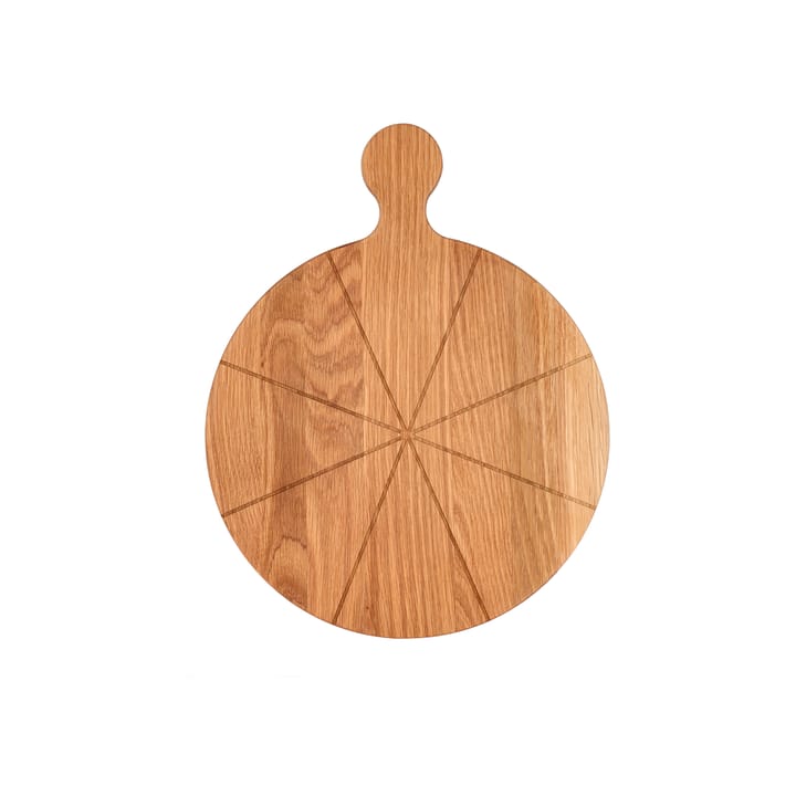 Foresta pizza cutting board with grooves, Oak Morsø