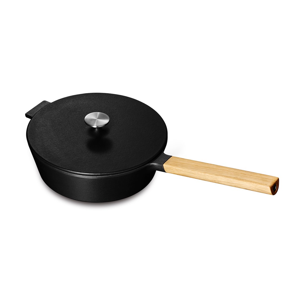 Morsø NAC saucepan with lid 2.2 l Cast iron-oak