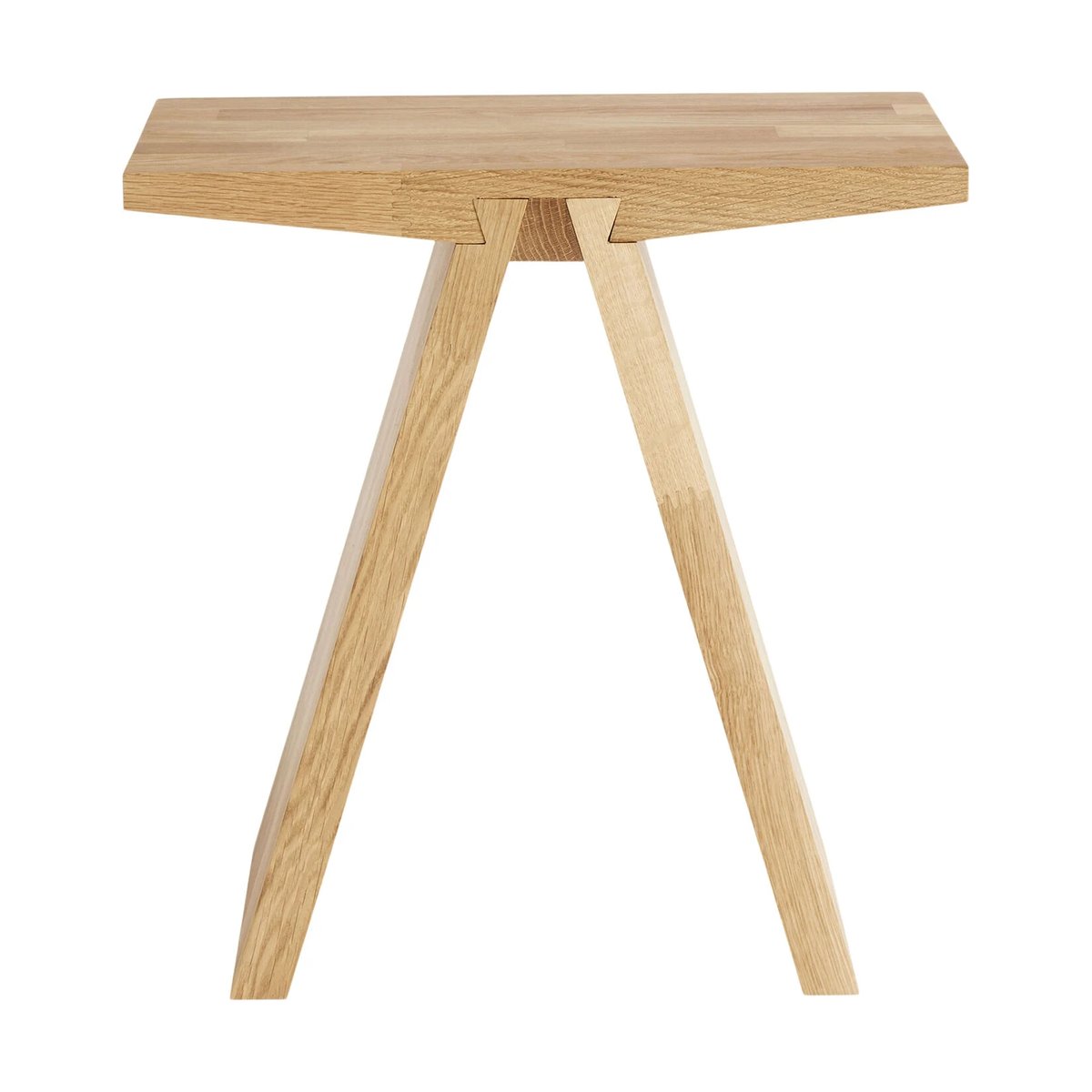 MUUBS Angle stool 45x45x29 cm Oak