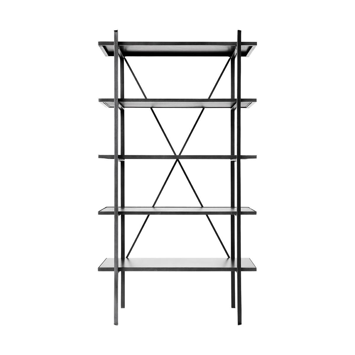 MUUBS Austin free standing shelf 90x160 cm Black