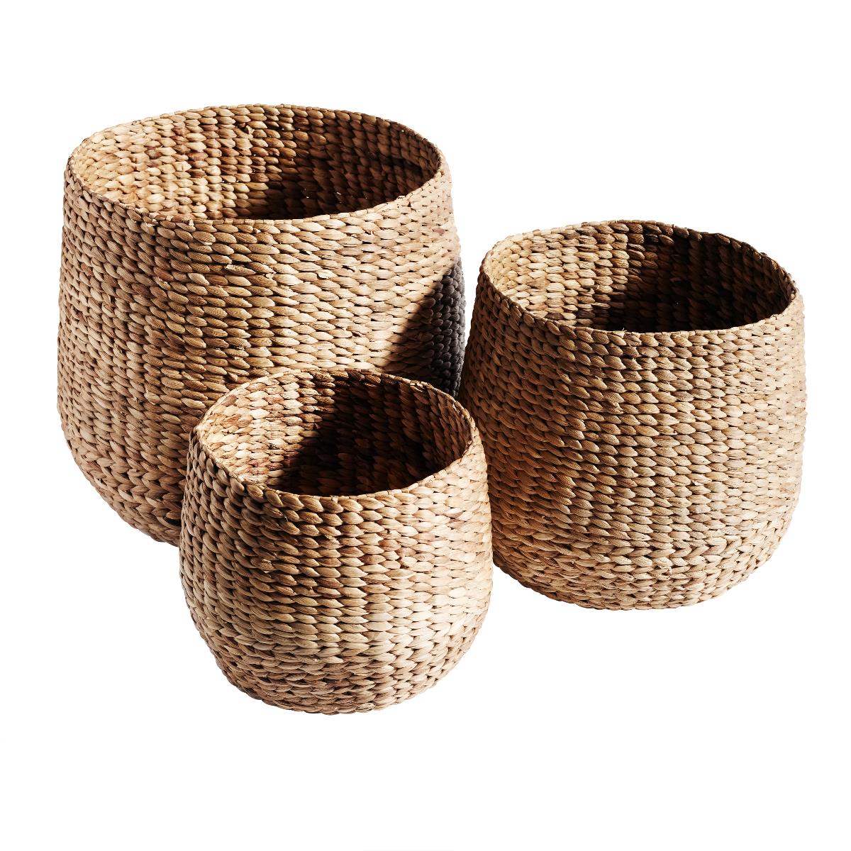 MUUBS Basket Round 3-pack Natural