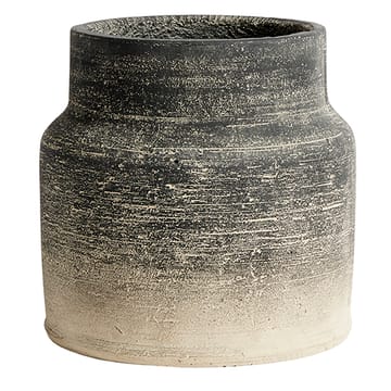 Kanji flower pot Ø 22 cm - Grey - MUUBS