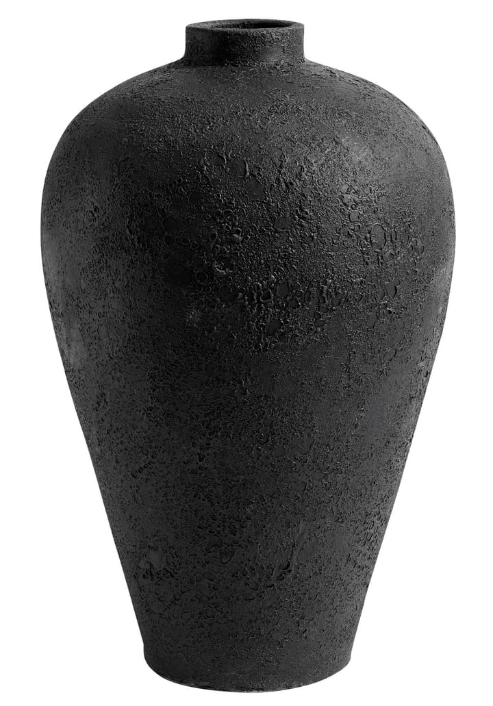 Luna pot 60x35cm, Black-terracotta MUUBS