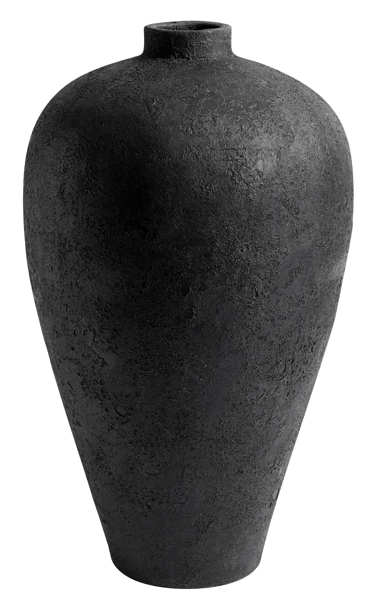 MUUBS Luna pot 80 cm Black-terracotta