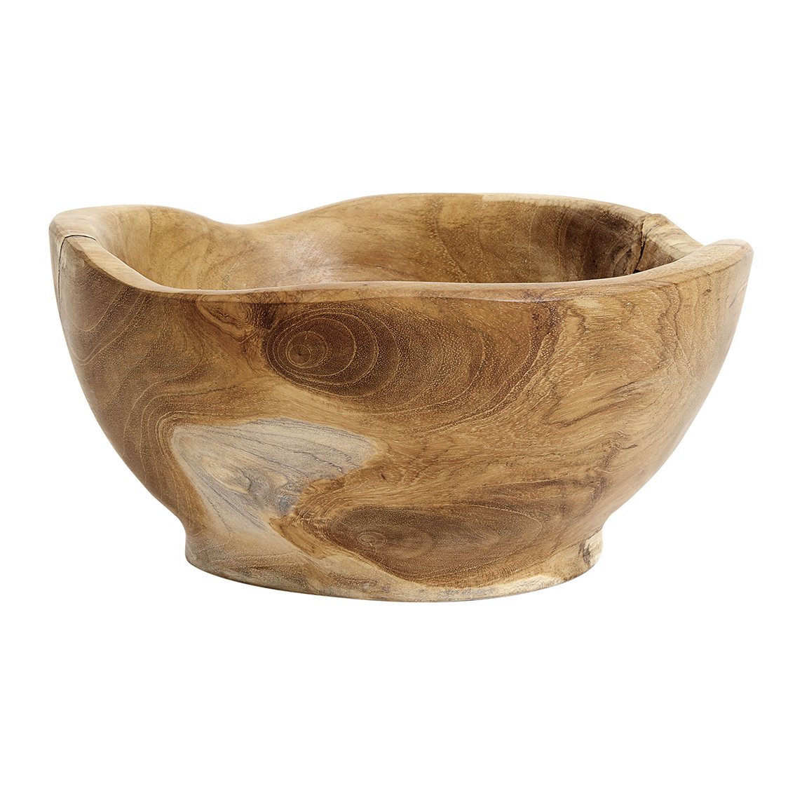 MUUBS Muubs teak salladsbowl 20 cm Nature | Scandinavian Design | Salad bowls | Beige