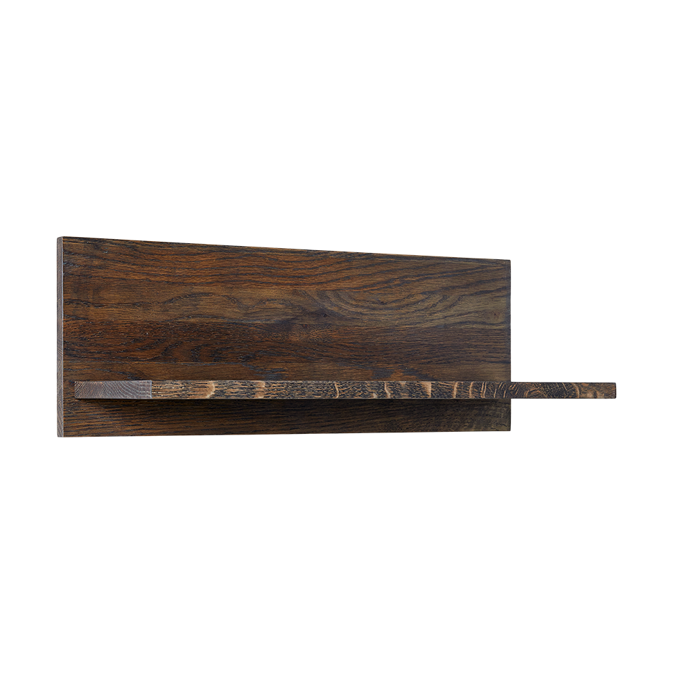 MUUBS Tokyo wall shelf 50 cm Dark oiled oak