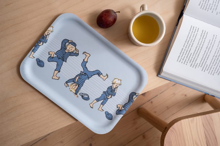 Emil tray 20x27 cm - Blue - Muurla