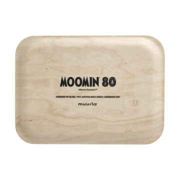 Moomin 80 tray 20x27 cm - Birch - Muurla