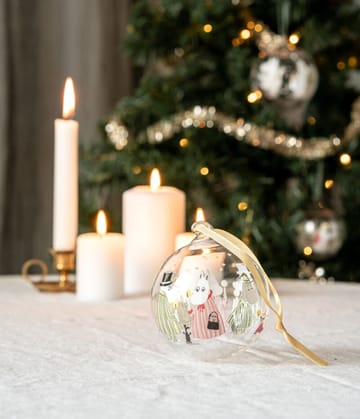 Moomin Christmas bauble Ø9 cm - Pyjamas - Muurla