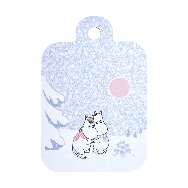 Moomin cutting board 21x31 cm - Let it snow - Muurla