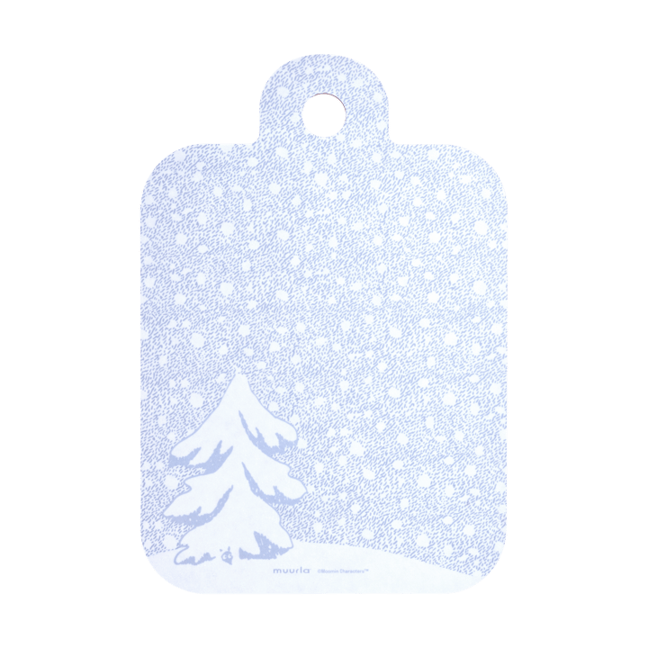 Moomin cutting board 21x31 cm, Let it snow Muurla