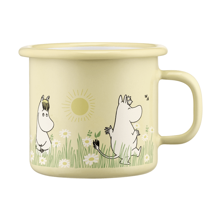 Moomin enamel mug 25 cl - Meadow - Muurla