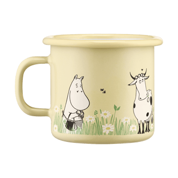 Moomin enamel mug 25 cl - Meadow - Muurla