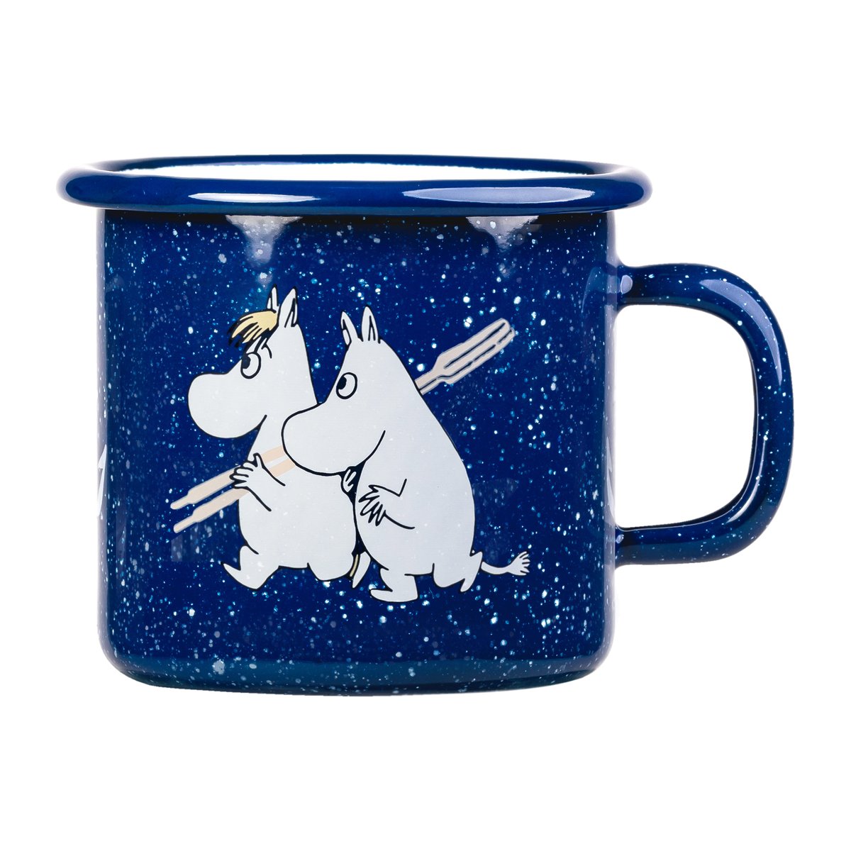 Muurla Moomin enamel mug 25 cl Sailors | Scandinavian Design | Coffee cups | Blue