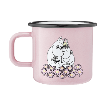 Moomin enamel mug 37 cl - Together - Muurla