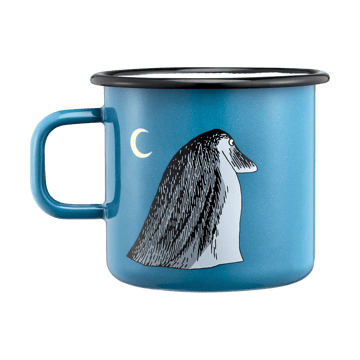 Moomin enamel mug 550 ml - The Groke - Muurla