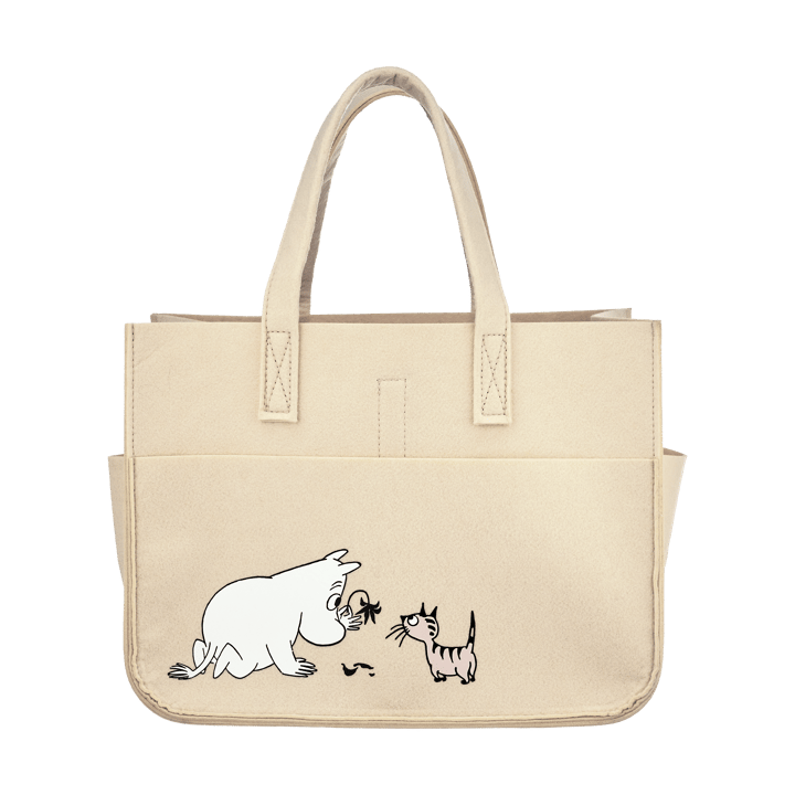 Moomin pets storage basket 25x40 cm - Beige - Muurla