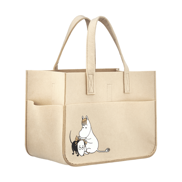 Moomin pets storage basket 25x40 cm, Beige Muurla