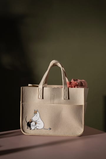 Moomin pets storage basket 25x40 cm - Beige - Muurla