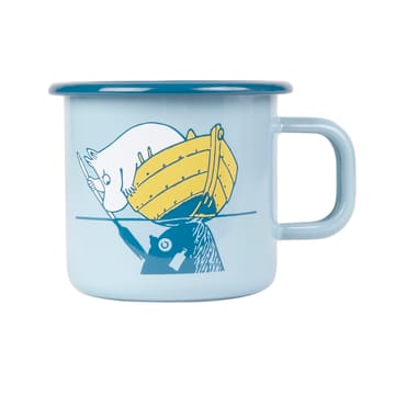 Our sea enamel mug 37 cl - Blue - Muurla