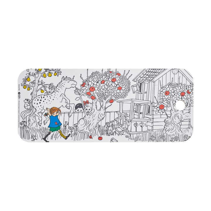 Pippi Chop & Serve cutting board 18x44 cm - The Way Home - Muurla