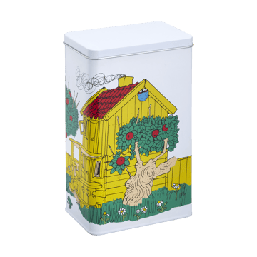 Pippi tin box 12x20x8 cm - The Way Home - Muurla