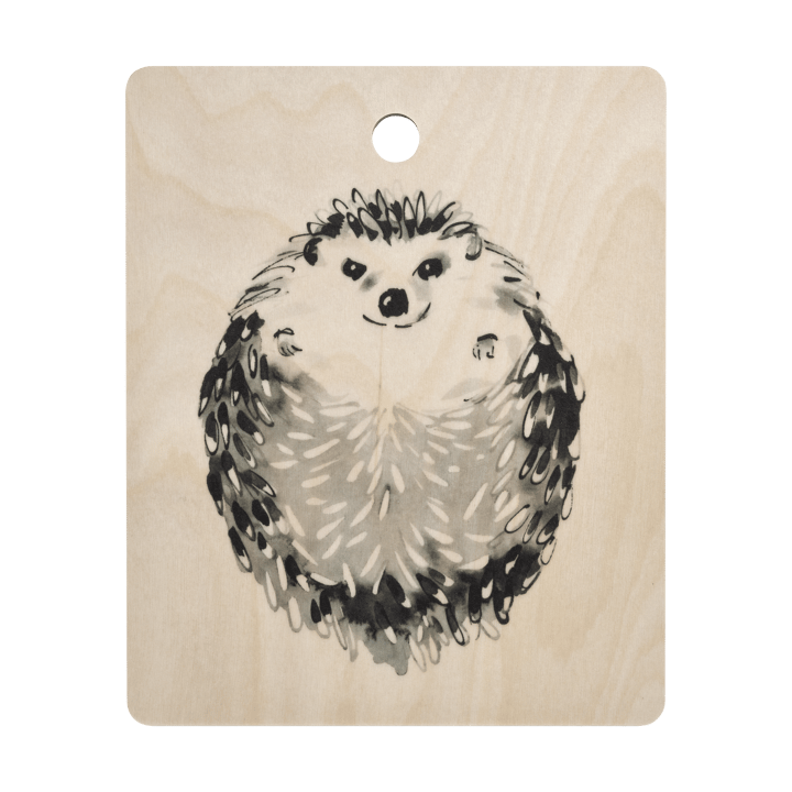 Teemu Järvi x Muurla cutting board 18x22 cm, Hedgehog Muurla