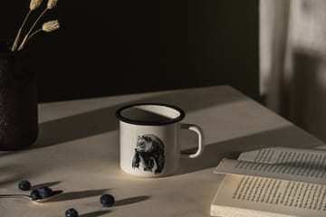 Teemu Järvi x Muurla enamel mug 37 cl - Bear - Muurla