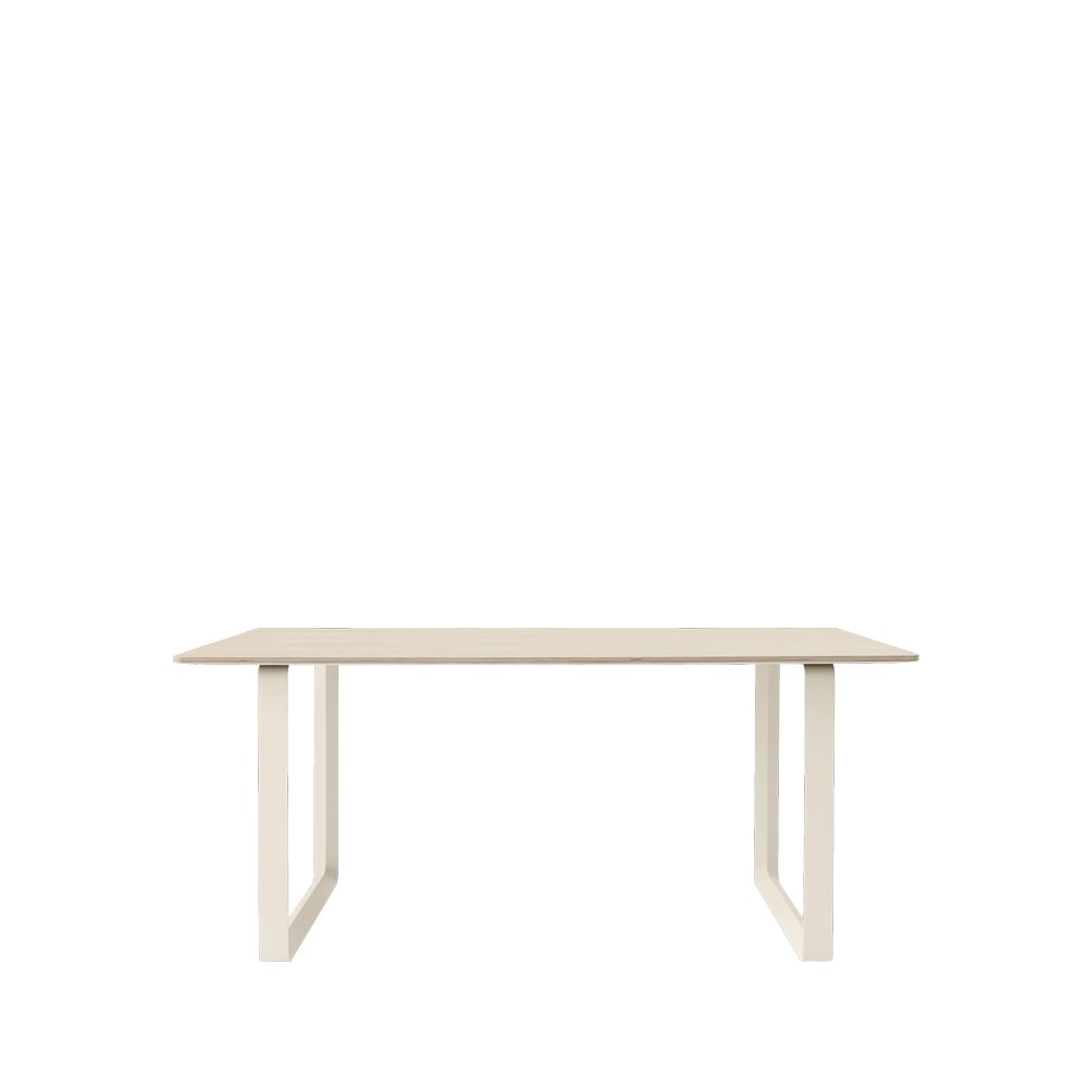 Muuto 70/70 dining table 170x85 cm Oak veneer-Plywood-Sand