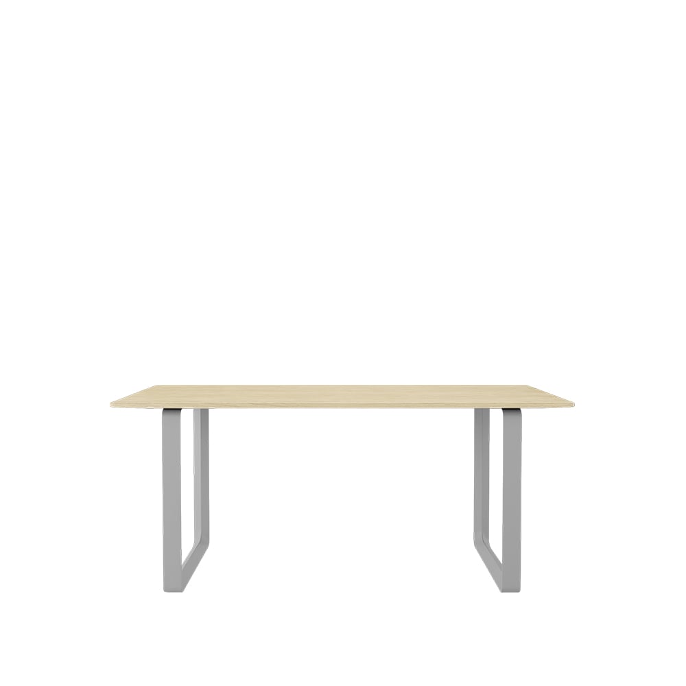 Muuto 70/70 dining table 170x85 cm Solid oak-Grey