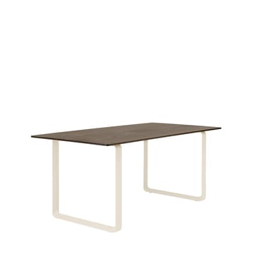 70/70 dining table 170x85 cm - Solid smoked oak-Sand - Muuto