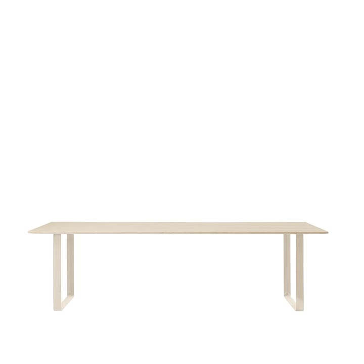 70/70 dining table 255x108 cm - Oak veener-Plywood-Sand - Muuto