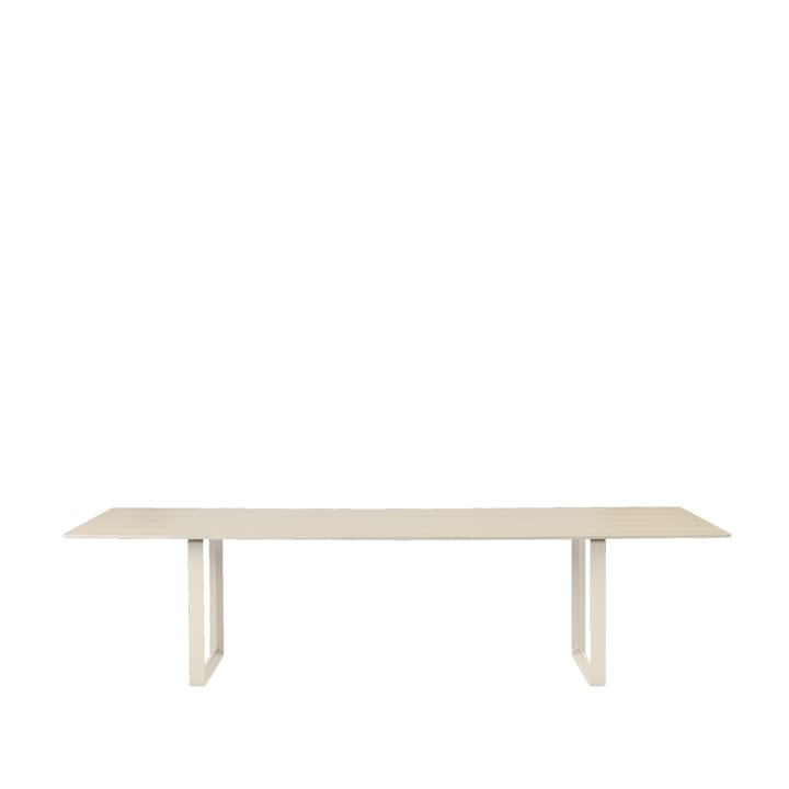 70/70 dining table 295x108 cm - Oak veener-Plywood-Sand - Muuto