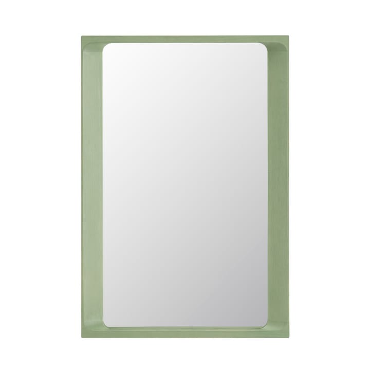 Arced mirror 80x55 cm - Light green - Muuto