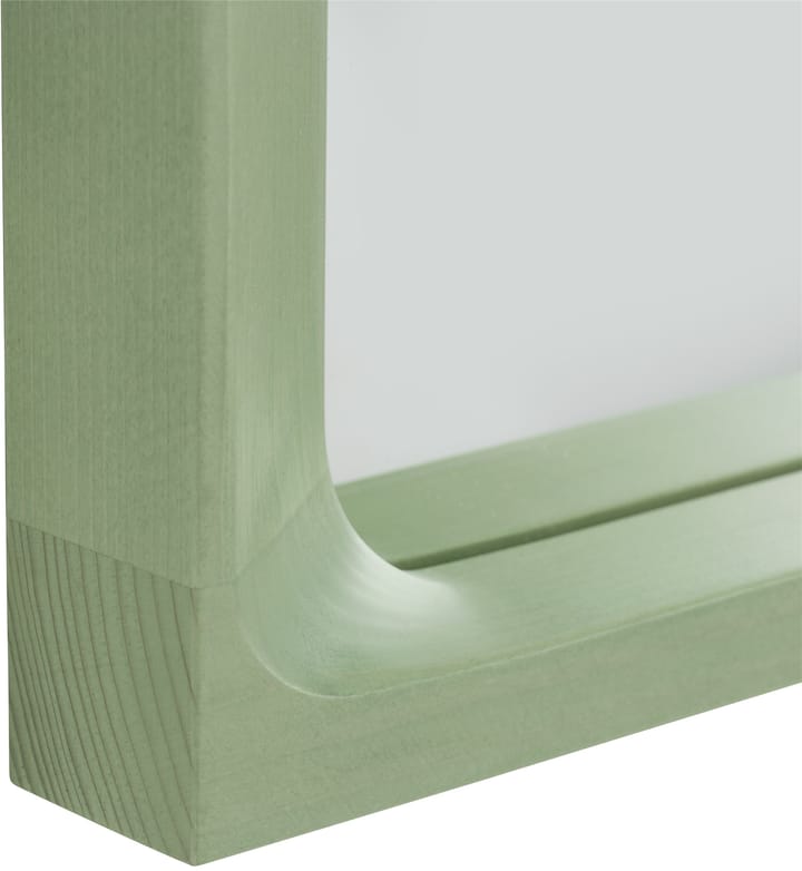 Arced mirror 80x55 cm - Light green - Muuto