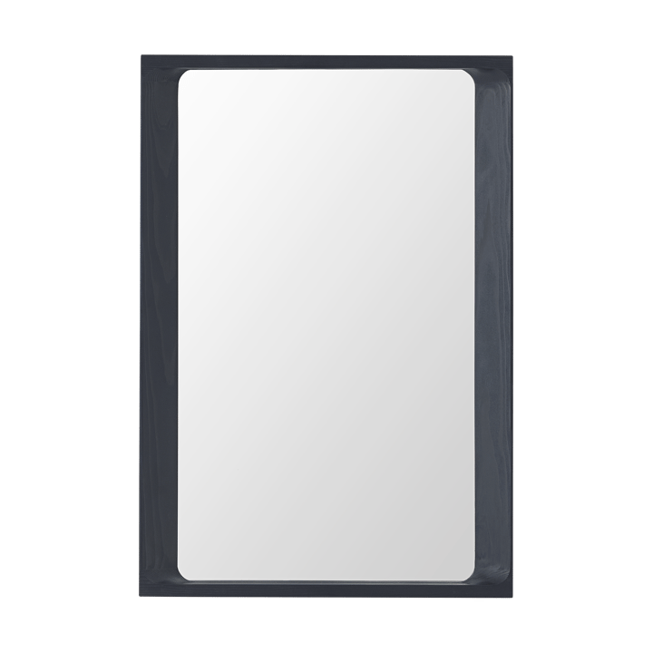 Arced mirror 80x55 cm - Midnight blue - Muuto