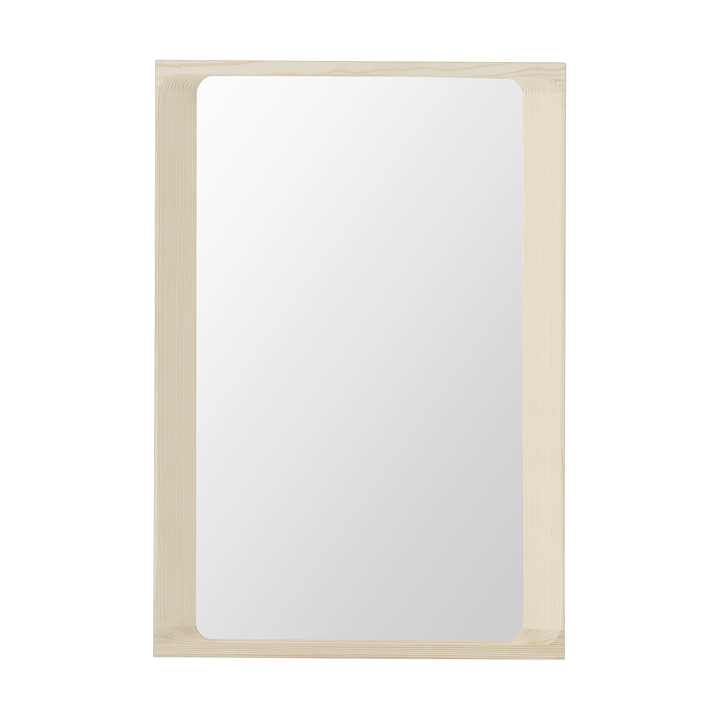 Arced mirror 80x55 cm - Spruce - Muuto