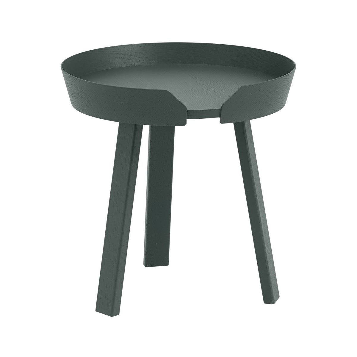 Muuto Around table small Dark green