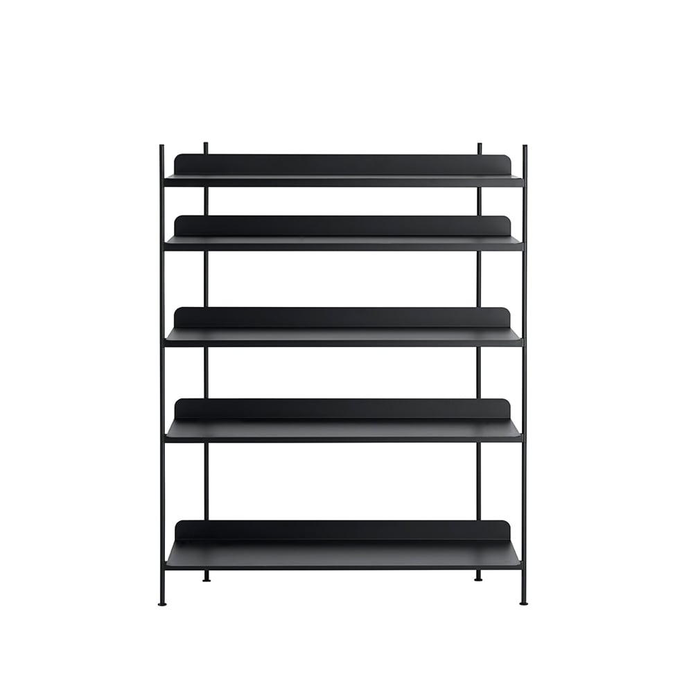 Muuto Compile configuration 3 shelving system Black