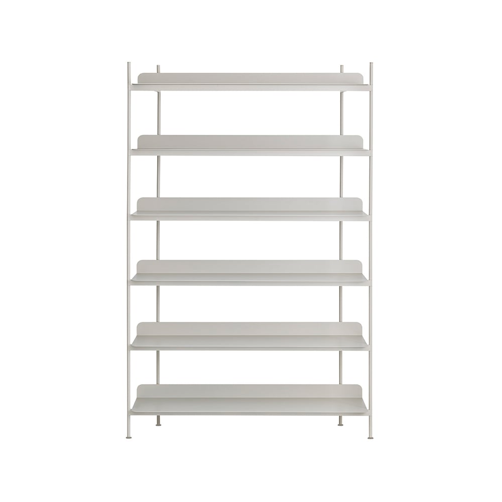 Muuto Compile configuration 4 shelving system Grey