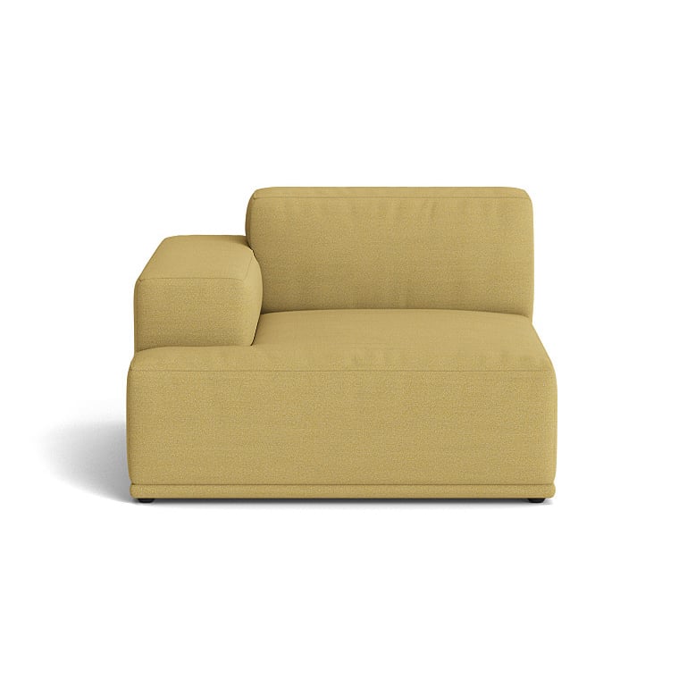 Muuto Connect soft module Hallingdal 65 nr.407 yellow Armrest left (A)