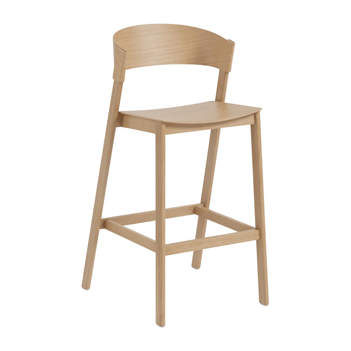 Muuto Cover bar stool Oak